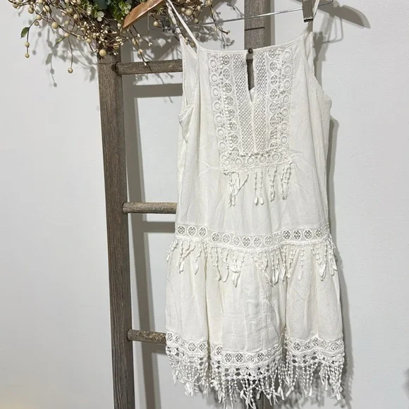 AE off-white summer dress size Small - Picture 11 of 12